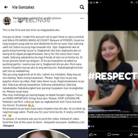 via+gonzales+scandal|TikTok Sensation Via Gonzales Breaks Silence Over .